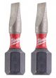 MILWAUKEE SHOCKWAVE BITHEGY (SL 0,6X4,5X25MM)(2DB)(4932430901)