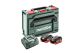 METABO BASIC-SET 2X8,0AH ASC ULTRA LIHD+ML (2 AKKU+TÖLTŐ)(685131000)