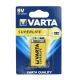 VARTA SUPERLIFE ELEM 9V (6F22)(1db)(2022)