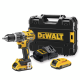 DEWALT AKK ÜTVEFURÓ-CSAVAROZÓ KOFF KEFE NÉLK 460W/70Nm 2x2,0Ah+TÖLTŐ(DCD796D2)