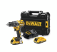 DEWALT AKKUS FURÓ-CSAVAROZÓ+TÖLTŐ (KEFE NÉLKÜLI) 18V 2X2AH AKKU+T. XR (DCD791D2)