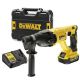 DEWALT AKKUS FURÓ-VÉSŐKALAPÁCS (KOFFER)(2,6J)(1x4,0Ah)(18V)(DCH133M1)