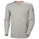 HELLY HANSEN KENSINGTON HOSSZÚ UJJÚ POLÓ SZÜRKE (XXL)(79242-930)