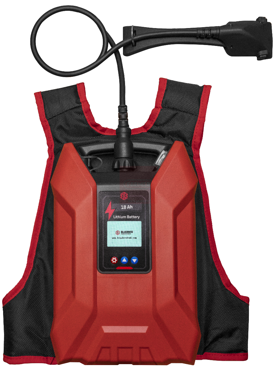BLUEBIRD AKKUMULÁTOR HÁTI (50,4V-18Ah)