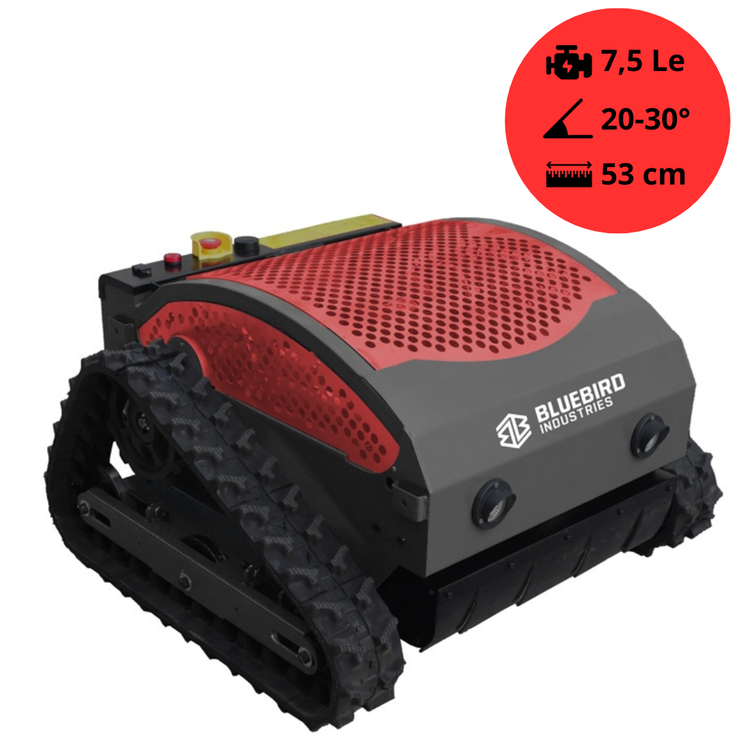 BLUEBIRD FM 23-53 BENZINES RÁDIÓ VEZÉRELT MAGASGAZVÁGÓ