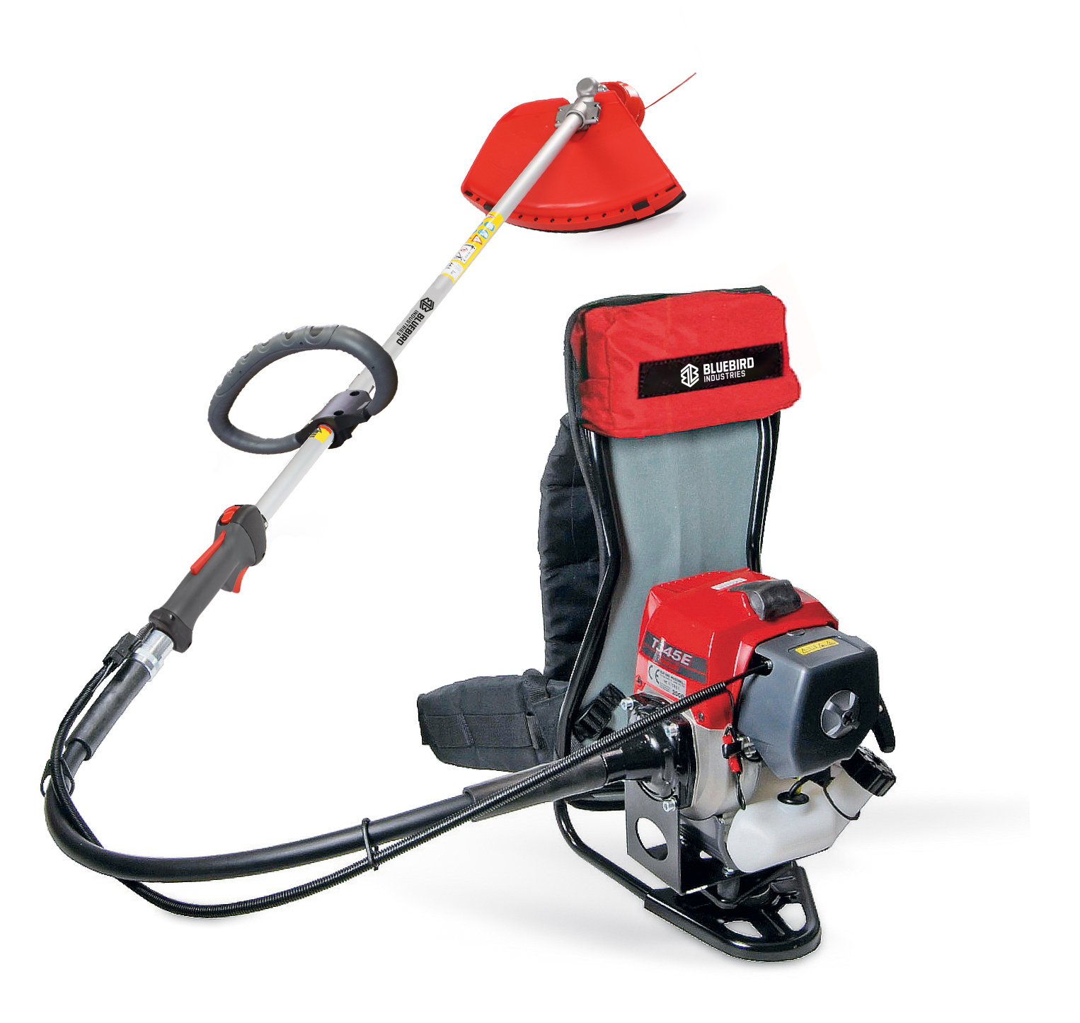 BLUEBIRD TJ 53 E Z BENZINES HÁTI BOZÓTVÁGÓ (KAWASAKI)